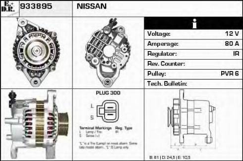 EDR 933895 - Alternator furqanavto.az