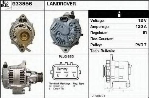 EDR 933856 - Alternator furqanavto.az