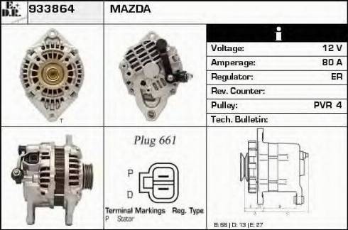 EDR 933864 - Alternator furqanavto.az