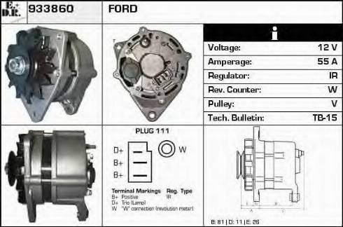 EDR 933860 - Alternator furqanavto.az