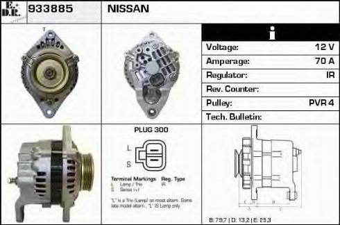 EDR 933885 - Alternator furqanavto.az