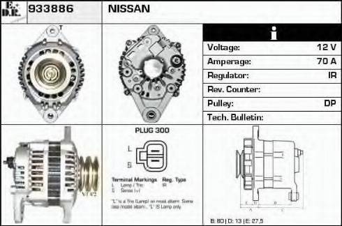 EDR 933886 - Alternator furqanavto.az