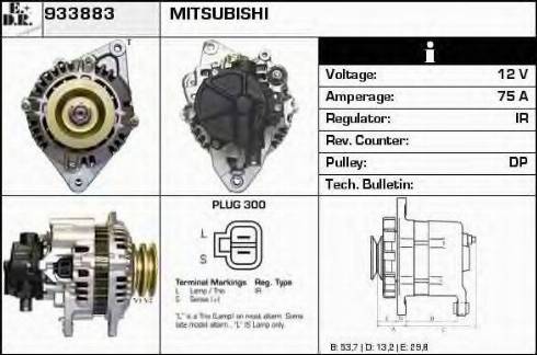 EDR 933883 - Alternator furqanavto.az