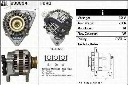 EDR 933834 - Alternator furqanavto.az