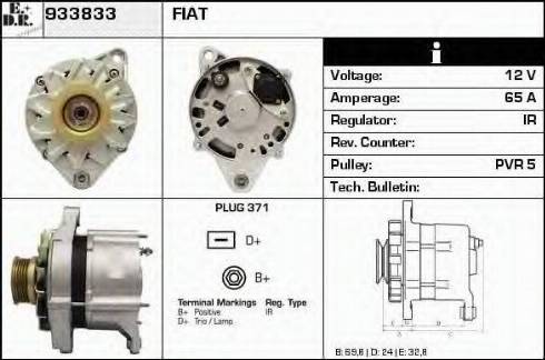 EDR 933833 - Alternator furqanavto.az