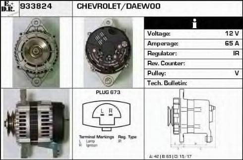 EDR 933824 - Alternator furqanavto.az