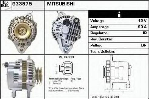 EDR 933875 - Alternator furqanavto.az