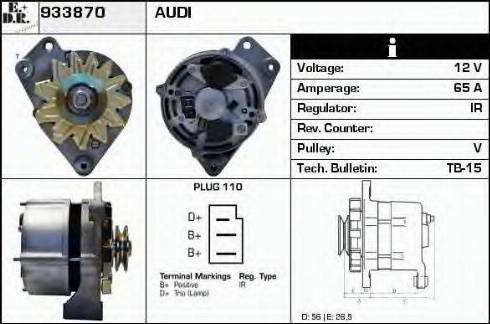 EDR 933870 - Alternator furqanavto.az