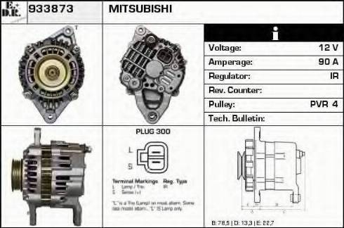 EDR 933873 - Alternator furqanavto.az