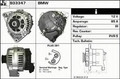 EDR 933347 - Alternator furqanavto.az