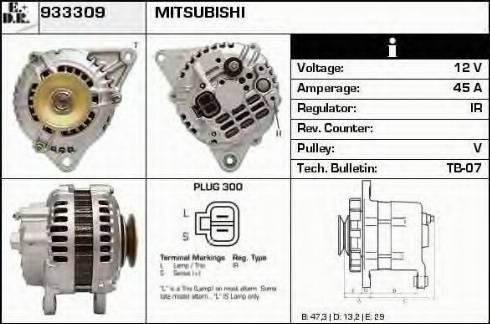 EDR 933309 - Alternator furqanavto.az