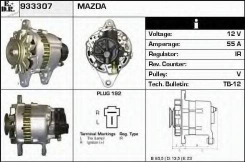 EDR 933307 - Alternator furqanavto.az