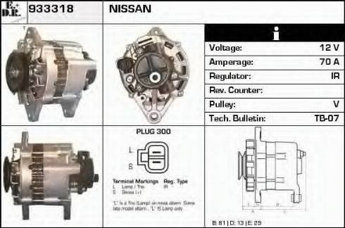 EDR 933318 - Alternator furqanavto.az