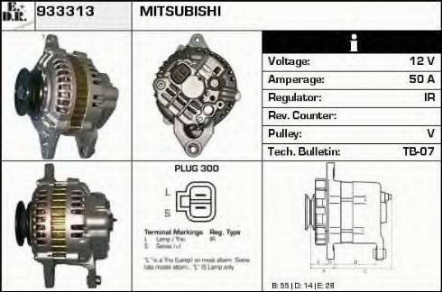 EDR 933313 - Alternator furqanavto.az