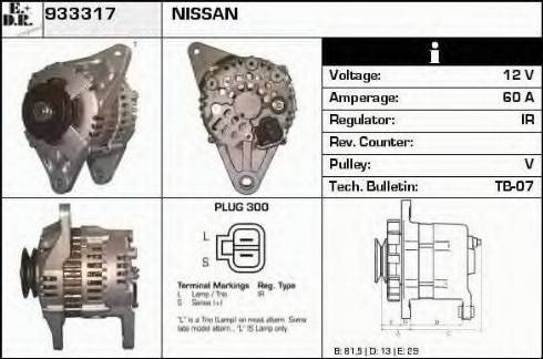 EDR 933317 - Alternator furqanavto.az