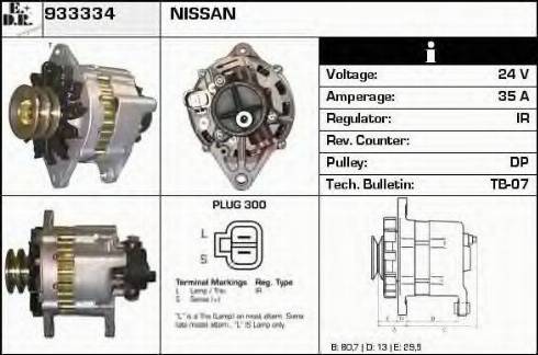 EDR 933334 - Alternator furqanavto.az