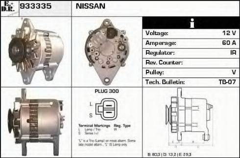 EDR 933335 - Alternator furqanavto.az