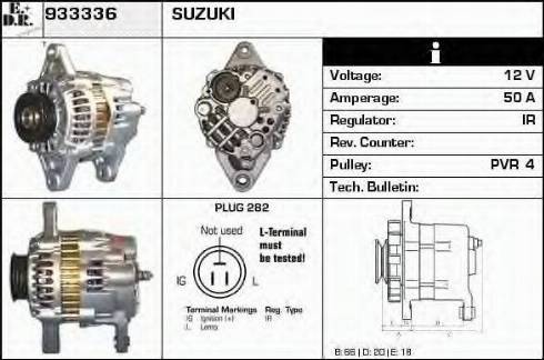 EDR 933336 - Alternator furqanavto.az