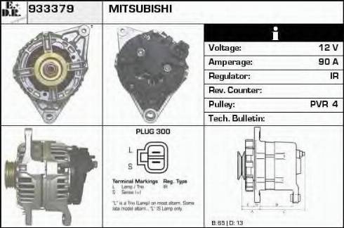 EDR 933379 - Alternator furqanavto.az