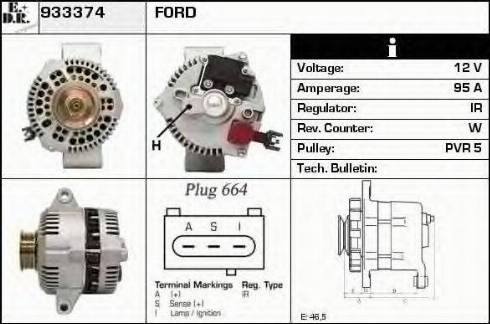 EDR 933374 - Alternator furqanavto.az