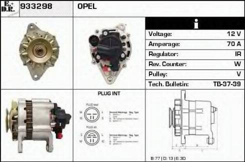 EDR 933298 - Alternator furqanavto.az