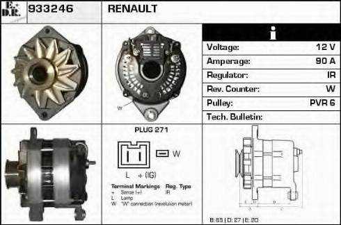 EDR 933246 - Alternator furqanavto.az