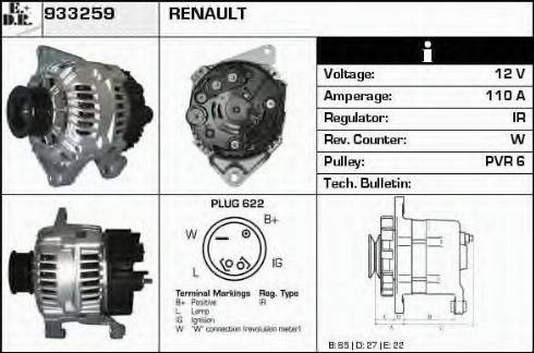 EDR 933259 - Alternator furqanavto.az