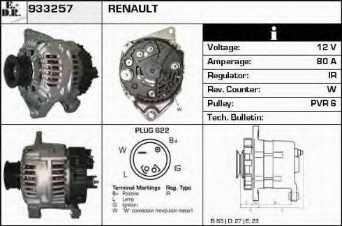 EDR 933257 - Alternator furqanavto.az