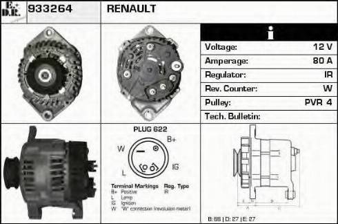 EDR 933264 - Alternator furqanavto.az