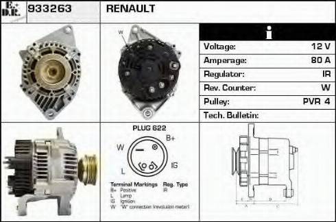 EDR 933263 - Alternator furqanavto.az