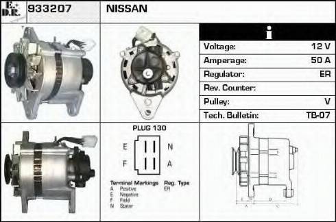 EDR 933207 - Alternator furqanavto.az