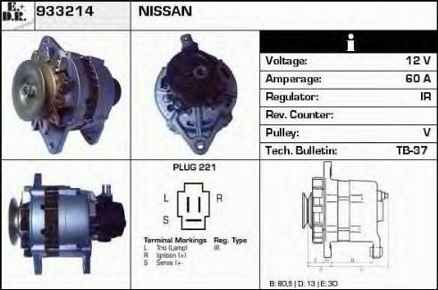 EDR 933214 - Alternator furqanavto.az