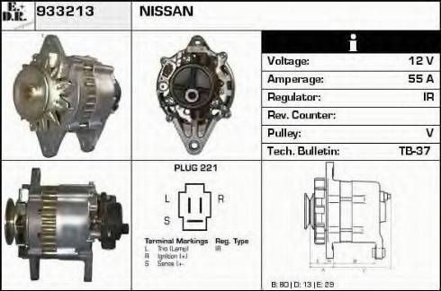 EDR 933213 - Alternator furqanavto.az