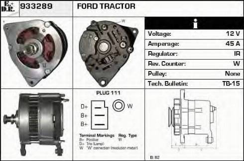 EDR 933289 - Alternator furqanavto.az