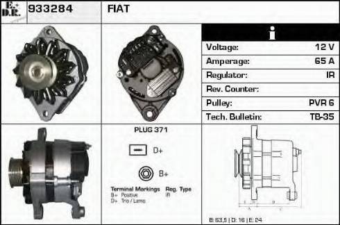 EDR 933284 - Alternator furqanavto.az