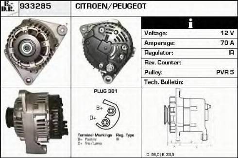 EDR 933285 - Alternator furqanavto.az