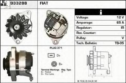 EDR 933288 - Alternator furqanavto.az