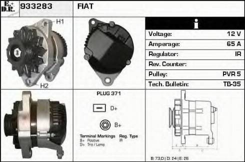 EDR 933283 - Alternator furqanavto.az