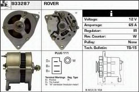 EDR 933287 - Alternator furqanavto.az