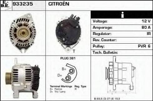 EDR 933235 - Alternator furqanavto.az