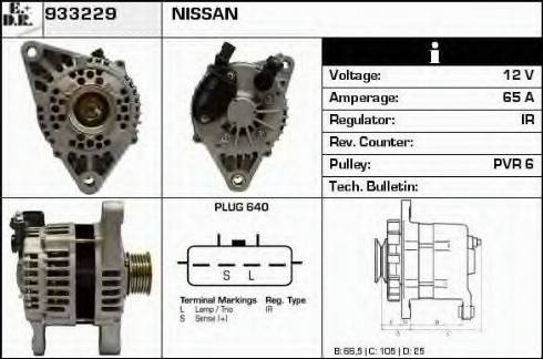 EDR 933229 - Alternator furqanavto.az