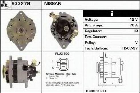 EDR 933279 - Alternator furqanavto.az