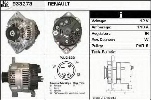 EDR 933273 - Alternator furqanavto.az