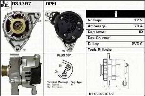 EDR 933797 - Alternator furqanavto.az