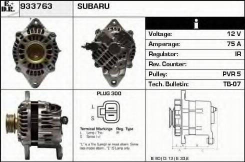 EDR 933763 - Alternator furqanavto.az