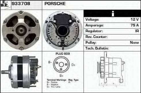 EDR 933708 - Alternator furqanavto.az