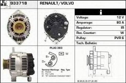 EDR 933718 - Alternator furqanavto.az