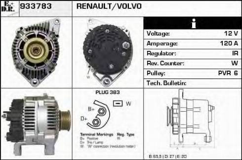 EDR 933783 - Alternator furqanavto.az