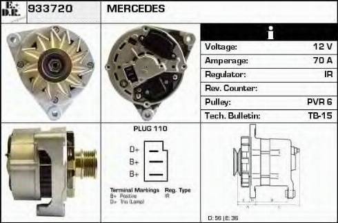 EDR 933720 - Alternator furqanavto.az