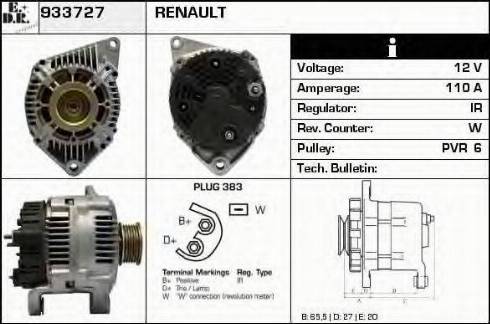 EDR 933727 - Alternator furqanavto.az